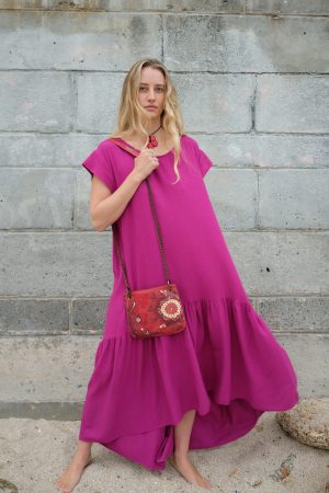 Red Desigual Sling Bag