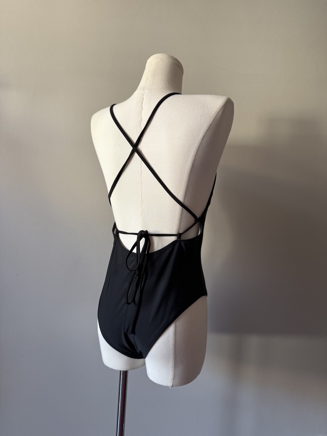 Black One Piece Bikini (XS-S) - Image 2