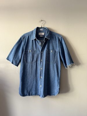 Blue Denim Blouse (M)