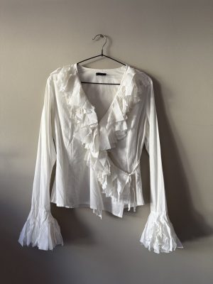Cotton White Blouse (M)