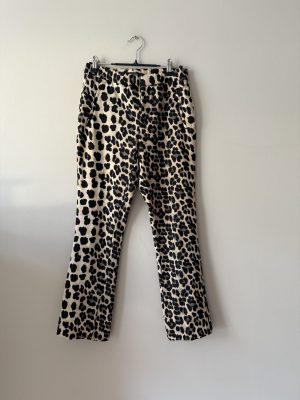 Zara Leopard Trousers (S)