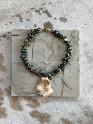 Green Shell Necklace