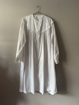 White Cotton Nightgown (M-L)