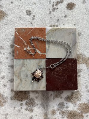Pierced Shell Necklace