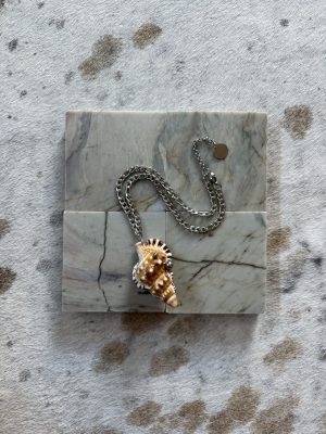 Pierced Shell Necklace