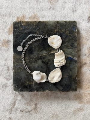 White and Silver Necklace