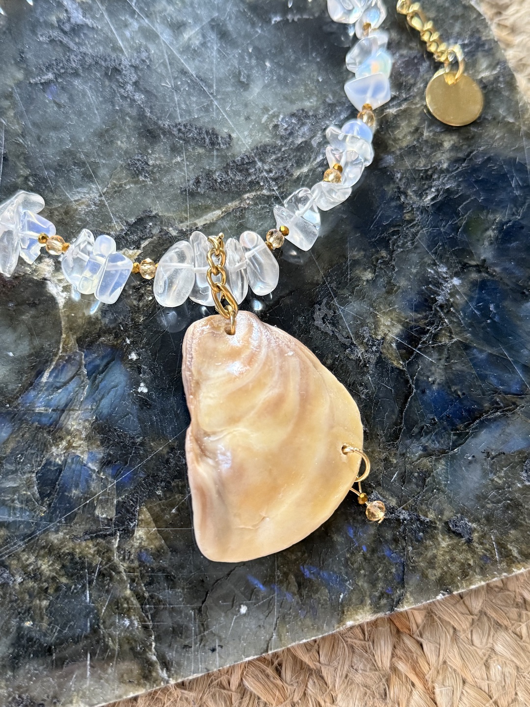 Opal and Quartz Necklace - Image 2