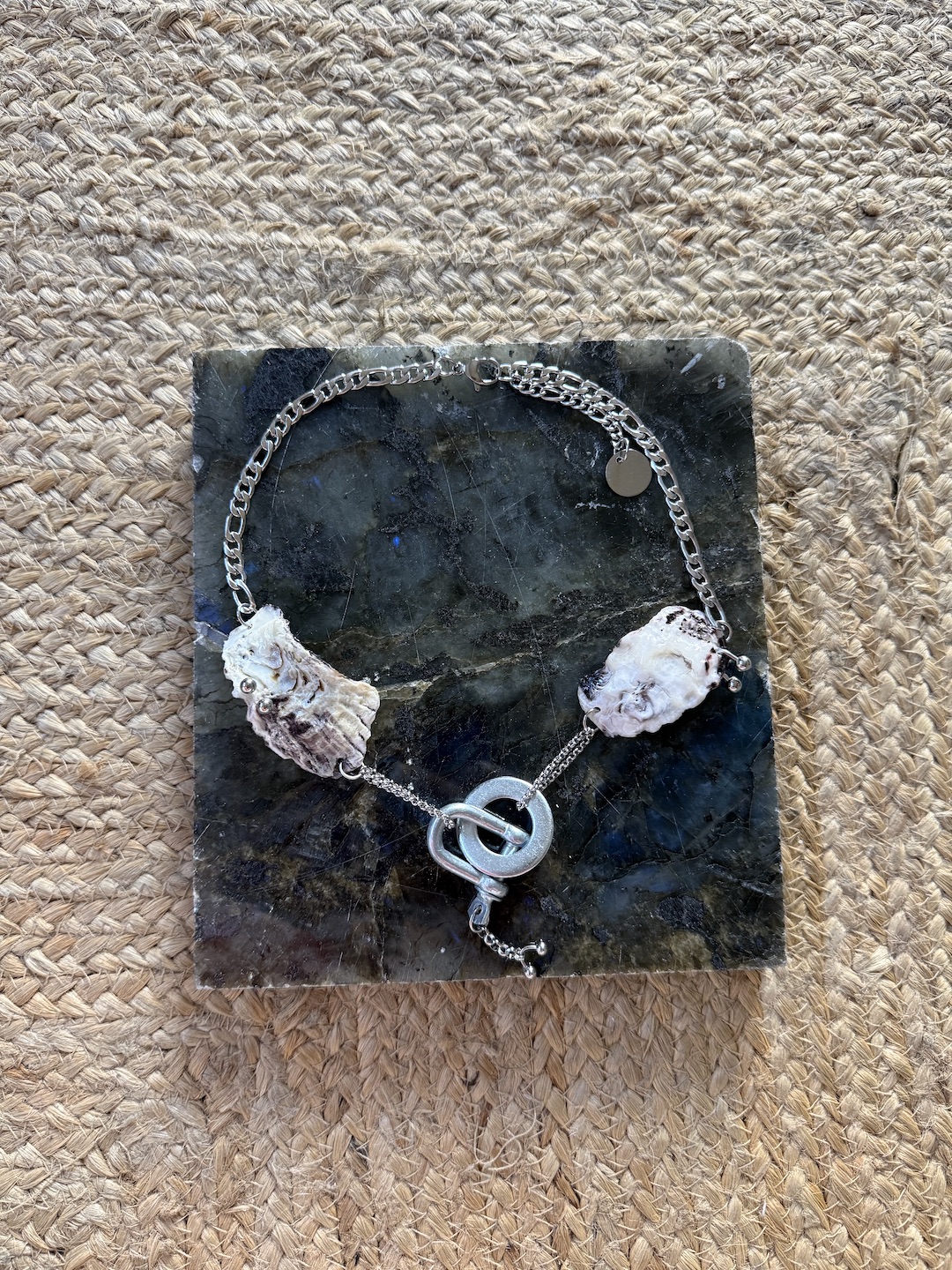 Pierced Shell Necklace