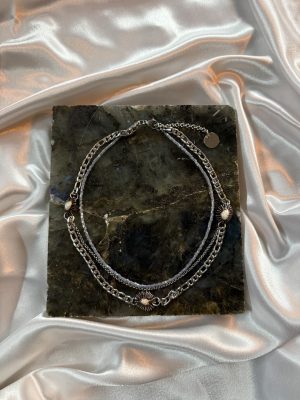 3 in 1 Silver Necklace