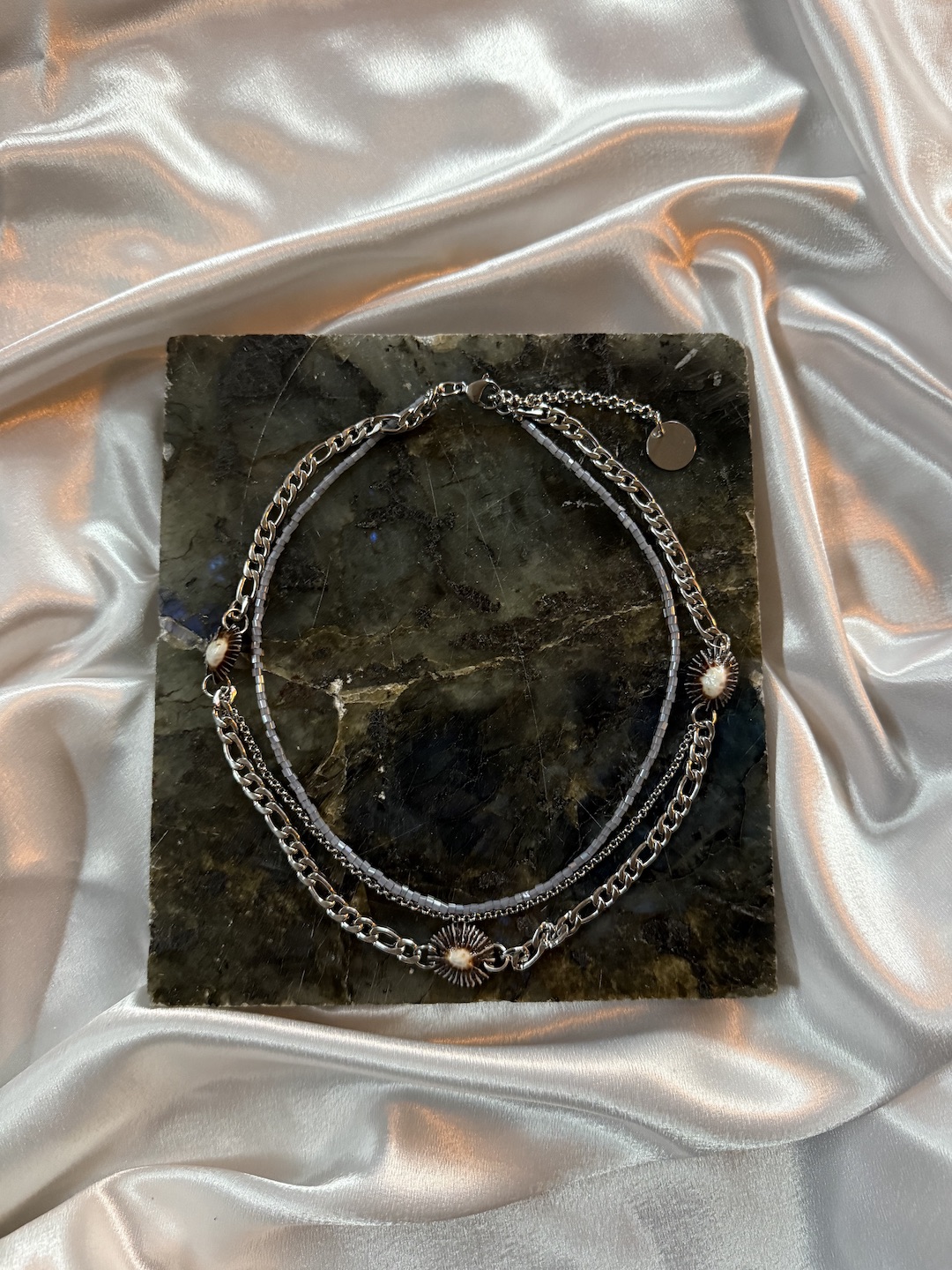 3 in 1 Silver Necklace