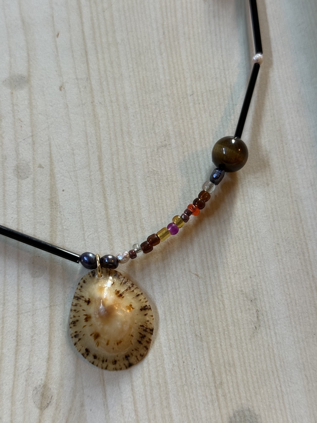 Black and Brown Necklace - Image 3