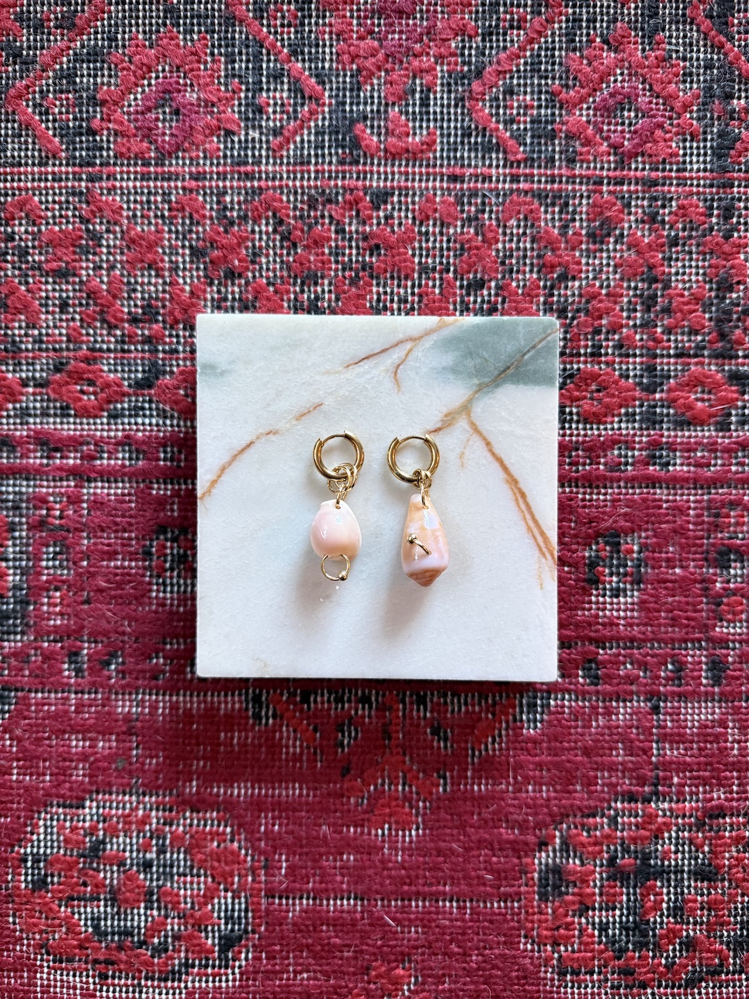 Peach Horizon Earrings