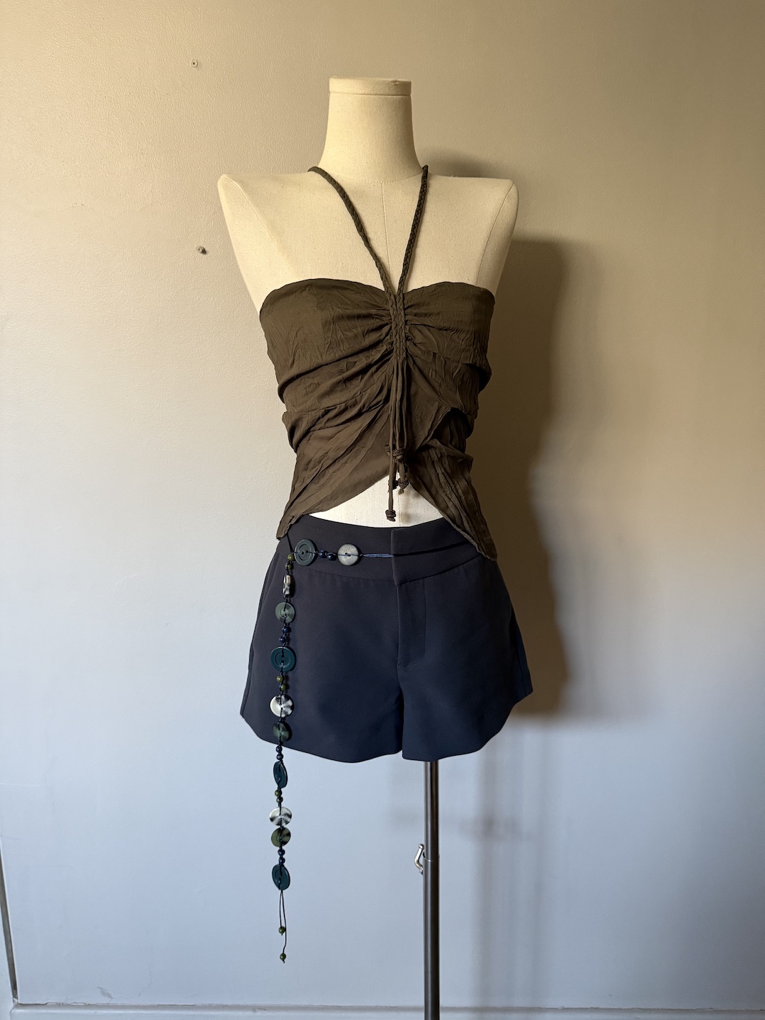 Green Button Belt - Image 4