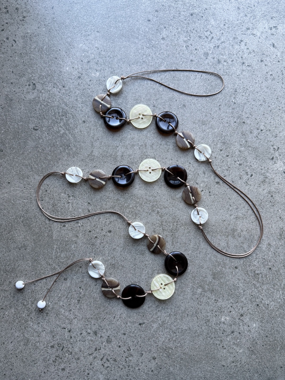 Brown Button Belt - Image 2