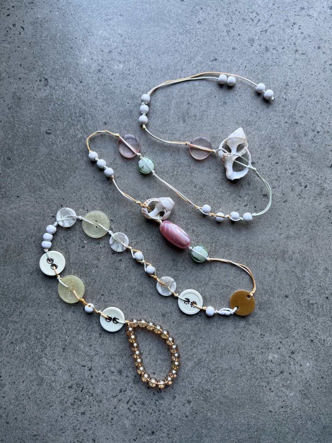 Pink and Green Shell Belt - Image 2