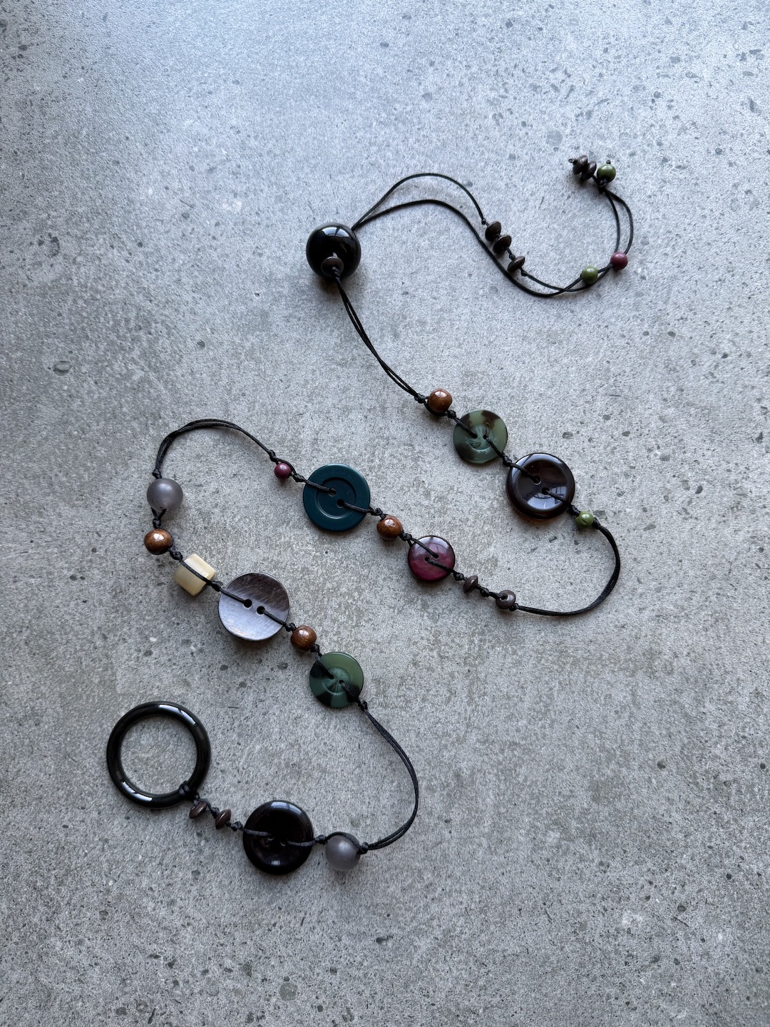 Muted Colour Button Belt - Image 2