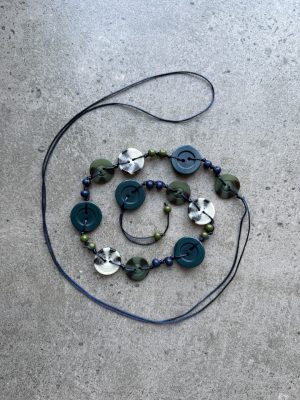 Green Button Belt