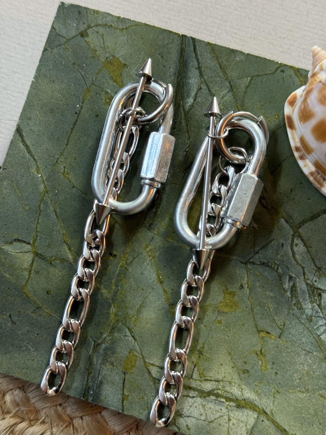 Stainless Steel Earrings - Image 2