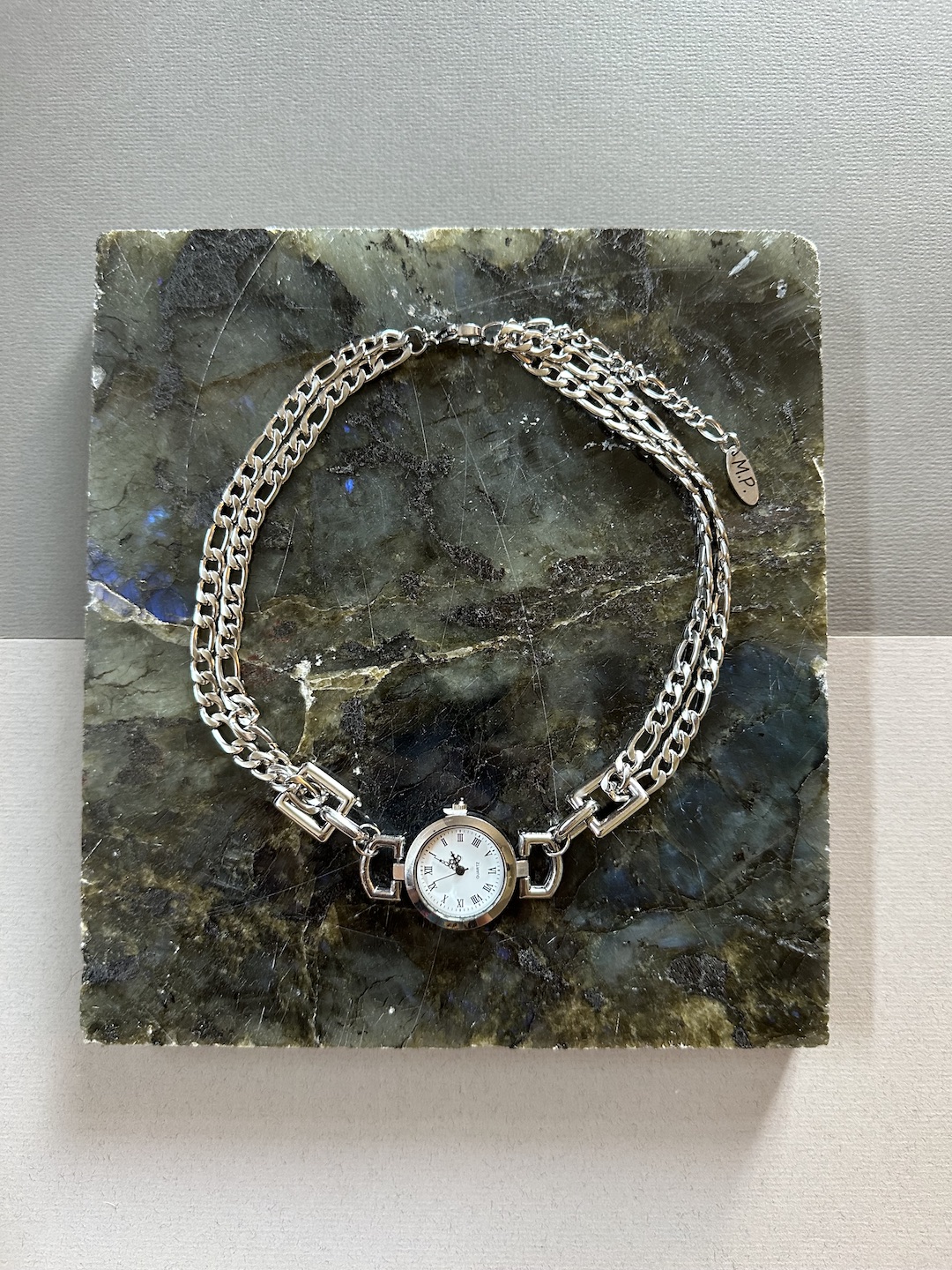 Chunky Watch Necklace