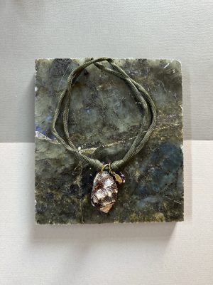 Green and Brown Shell Necklace