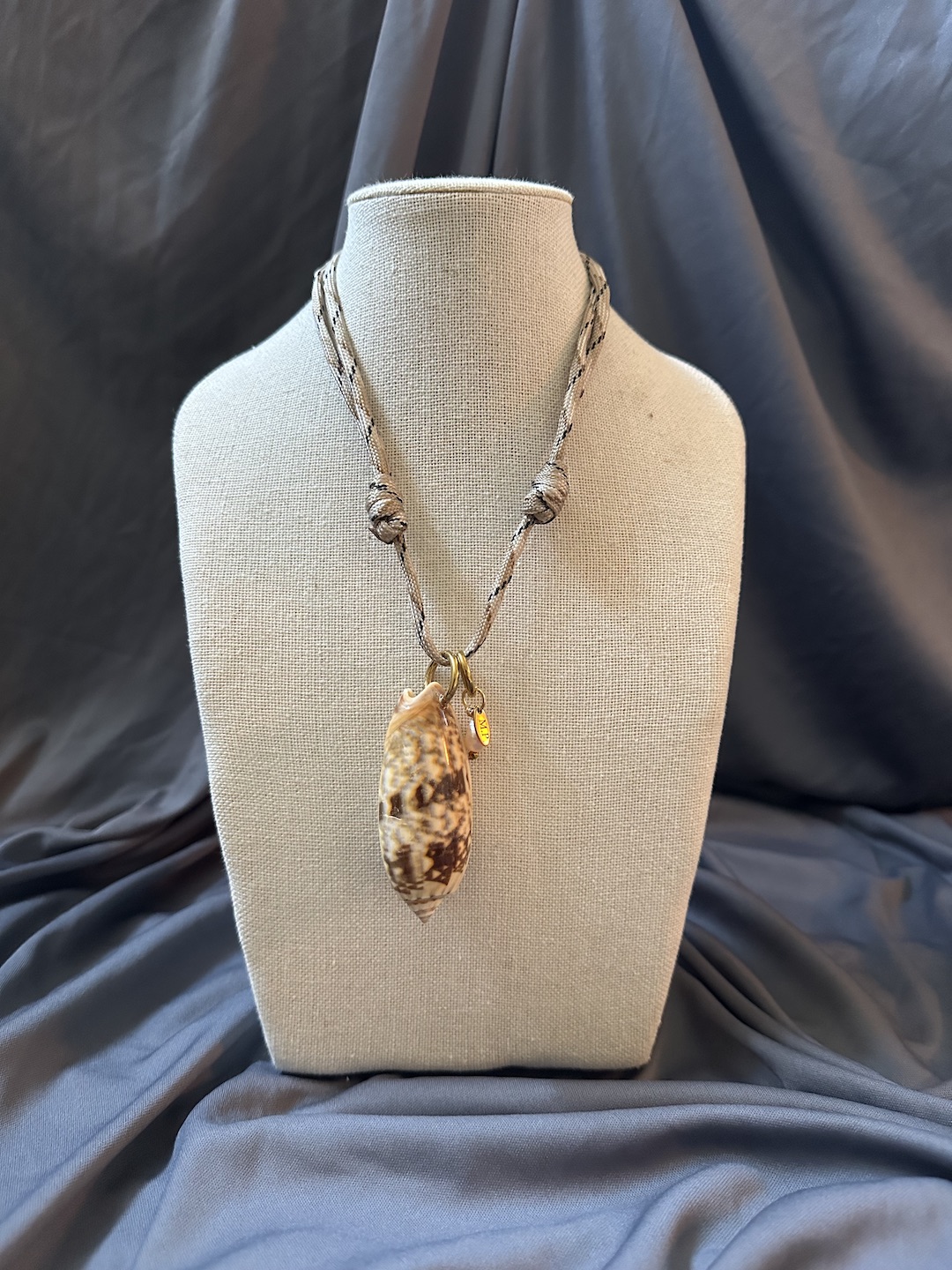 Brown Olive Shell Necklace - Image 4