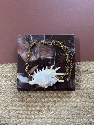 Gold Murex Shell Necklace